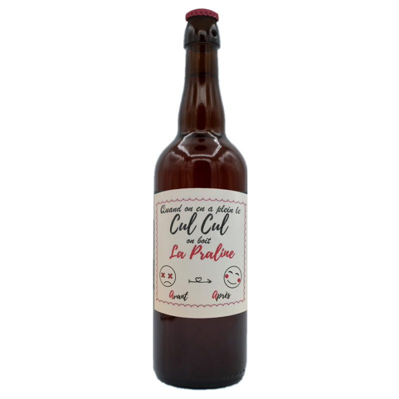 Bière à la praline 75 cl