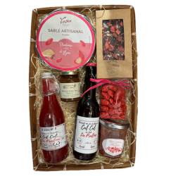 Panier Gourmand La vie en Rose