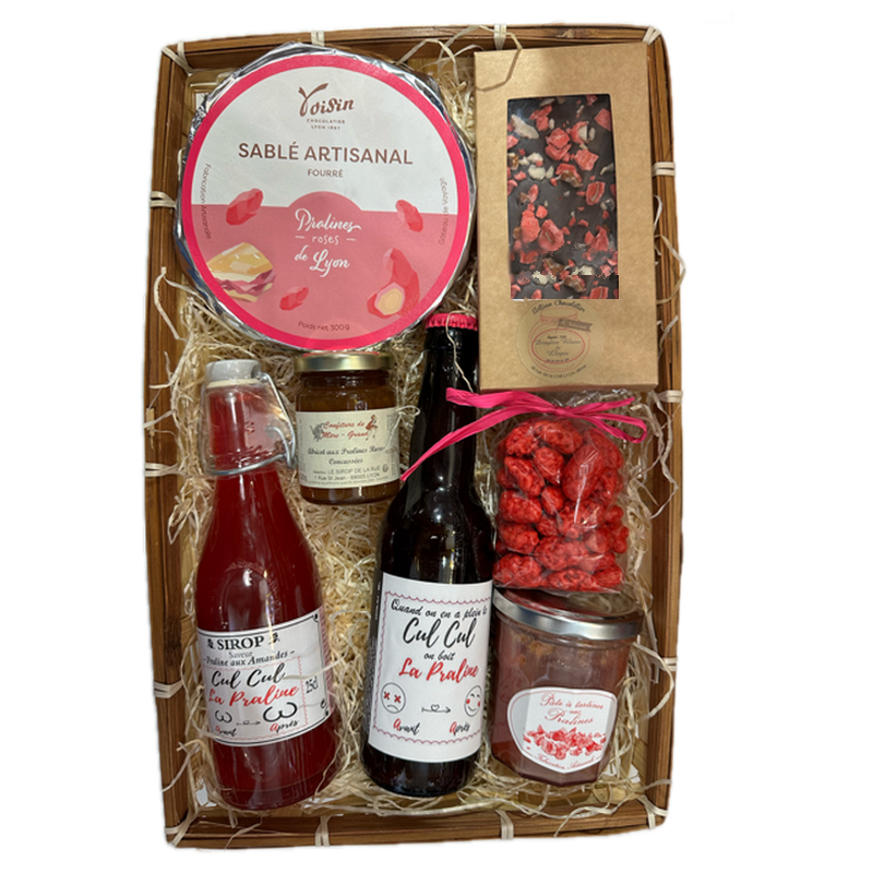 Panier Gourmand La vie en Rose