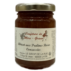 Confiture Abricot aux Pralines roses