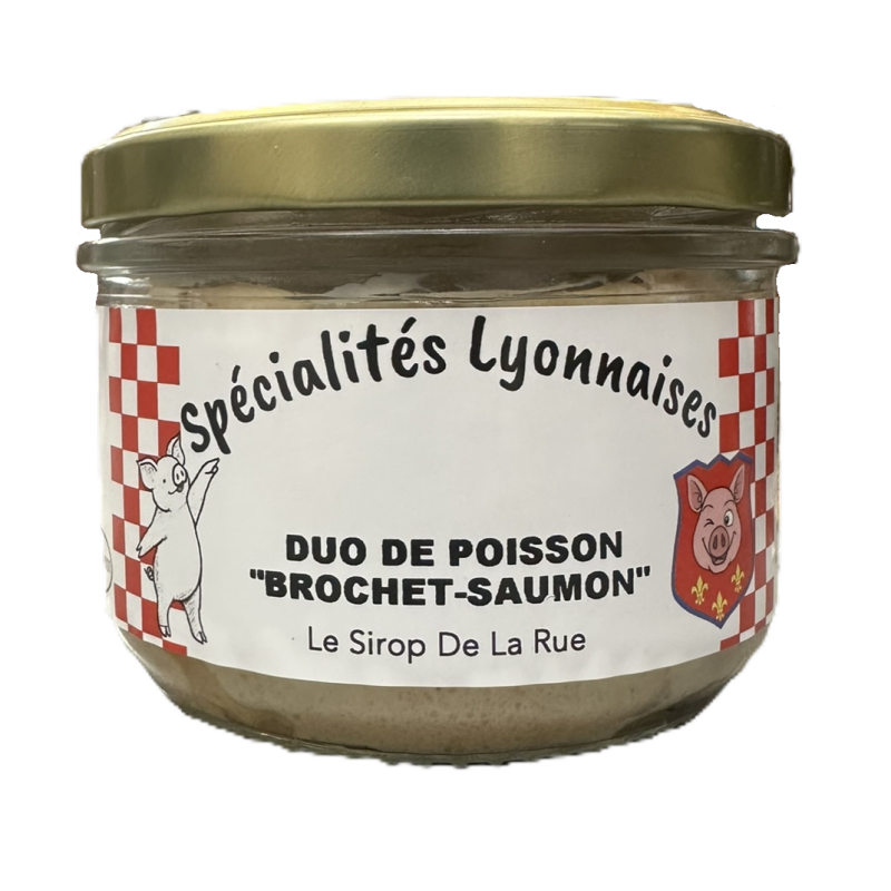 Terrine duo de poisson Brochet & Saumon